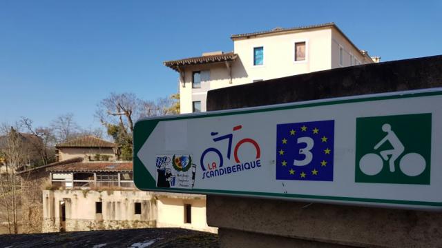 Panneau Scandibérique à Mont de Marsan