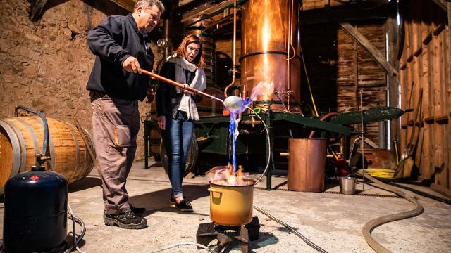 Alambic servant à la confection de l'armagnac